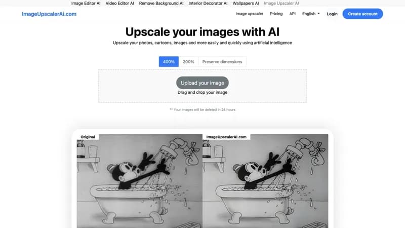 ImageUpscaler AI screenshot