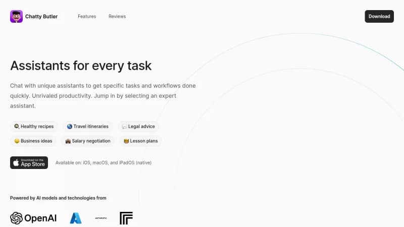 Chatty Butler screenshot