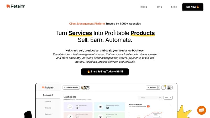 retainr website