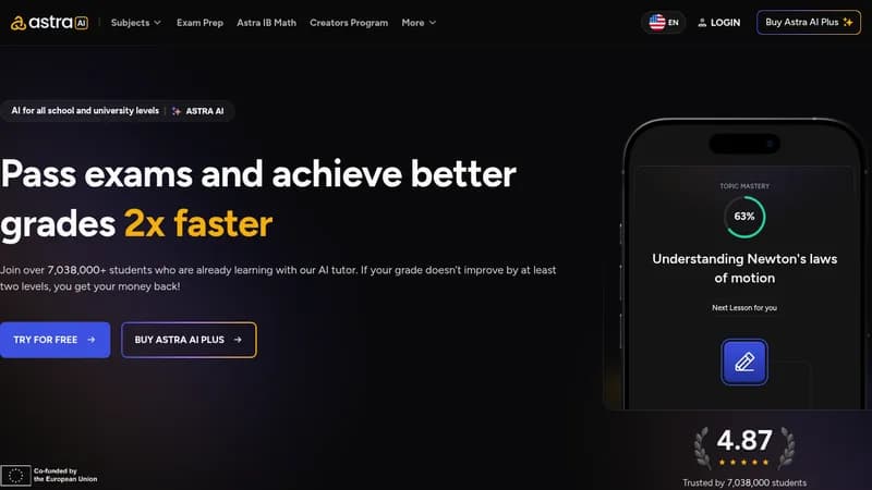 astra ai website