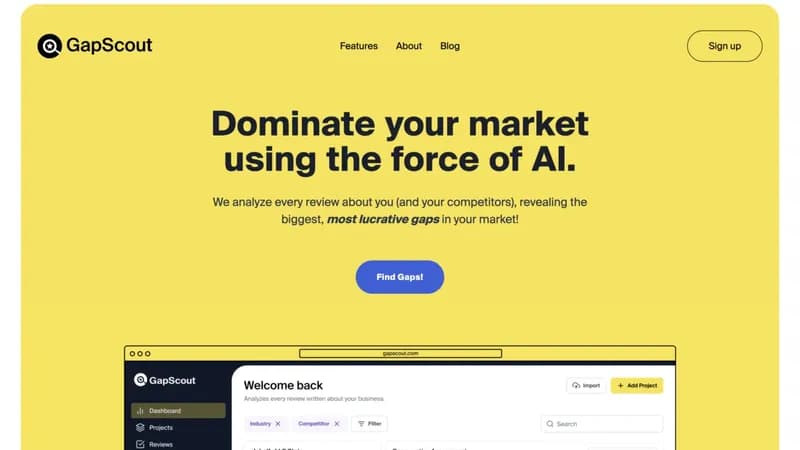 GapScout screenshot