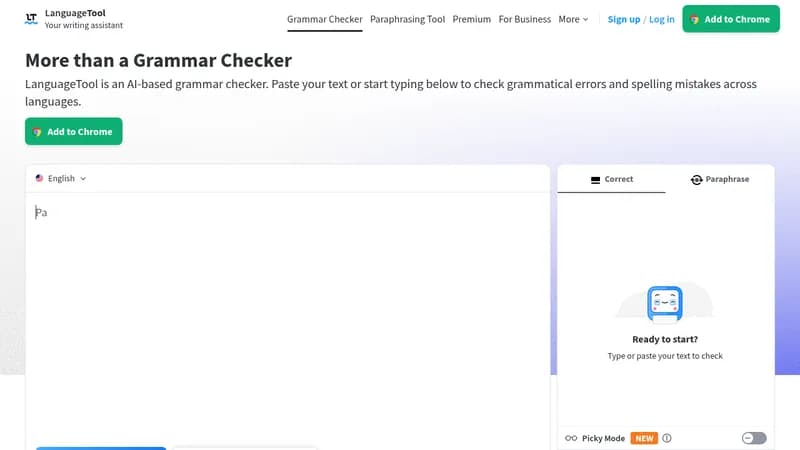 languagetool website