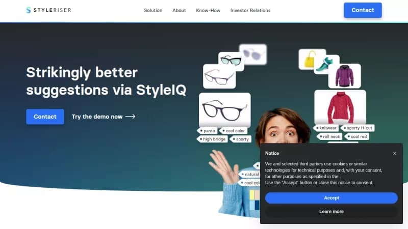 Styleriser screenshot