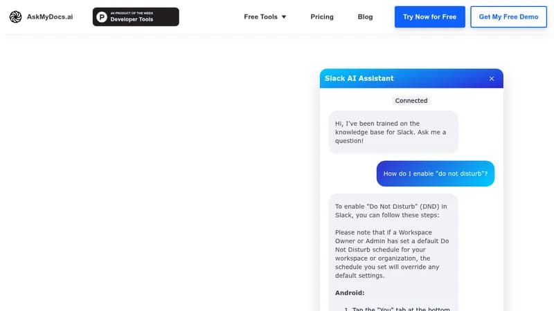 askmydocs.ai website