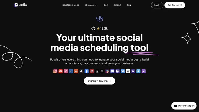 Postiz screenshot