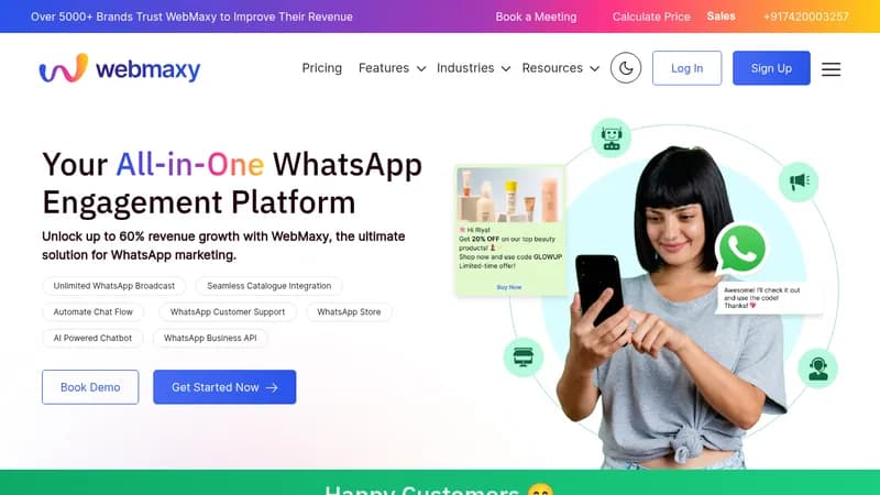 webmaxy website