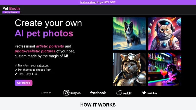 pet booth website