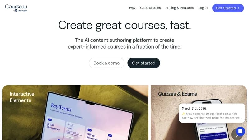 courseau website