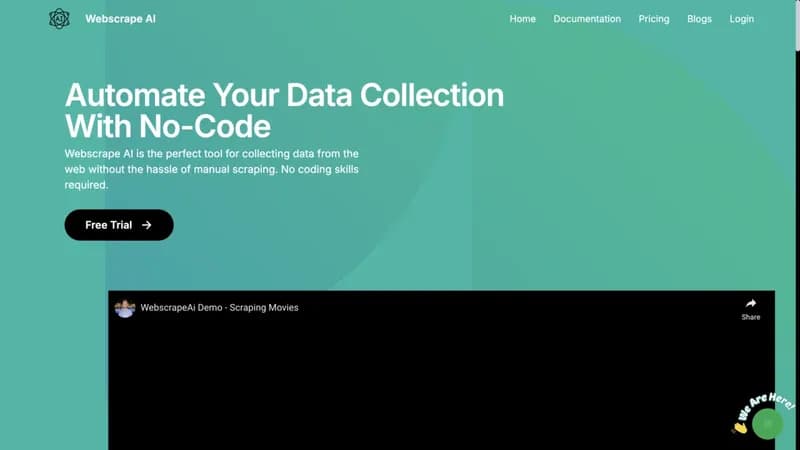 Webscrape AI screenshot