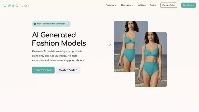 Uwear screenshot
