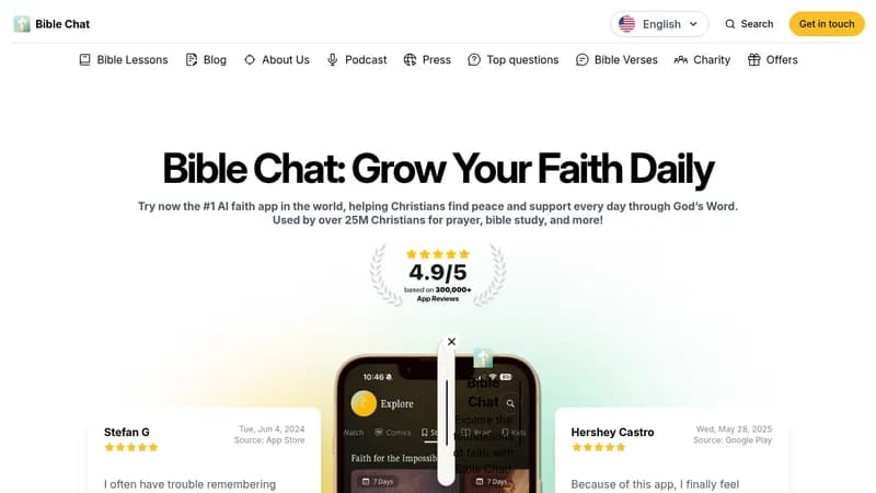 bible chat website