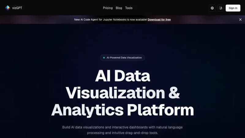 vizgpt website