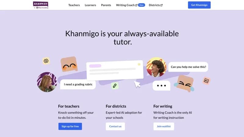 Khanmigo screenshot