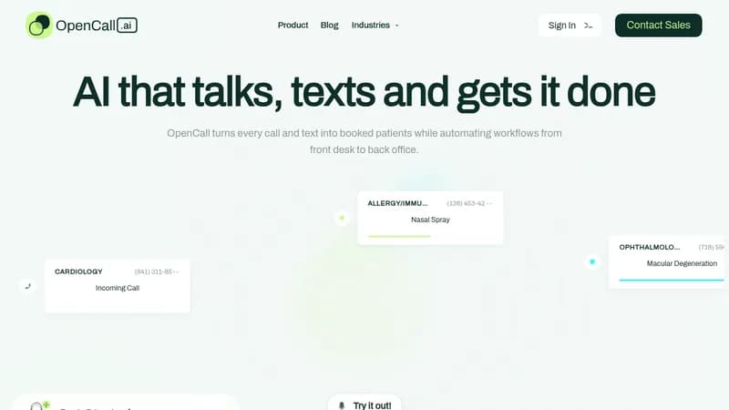 opencall website