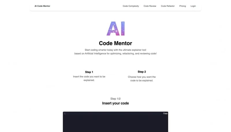 Code Mentor screenshot