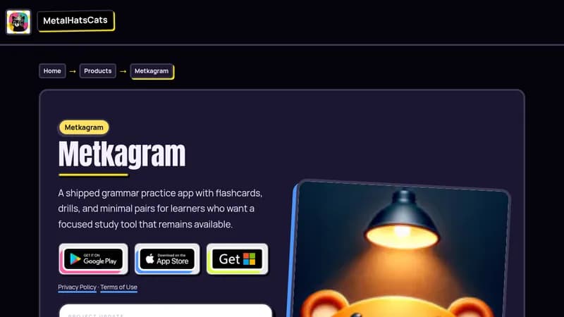 metkagram website