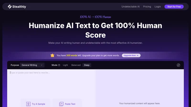 stealthly website