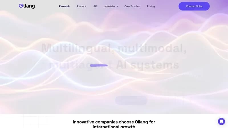 Ollang screenshot