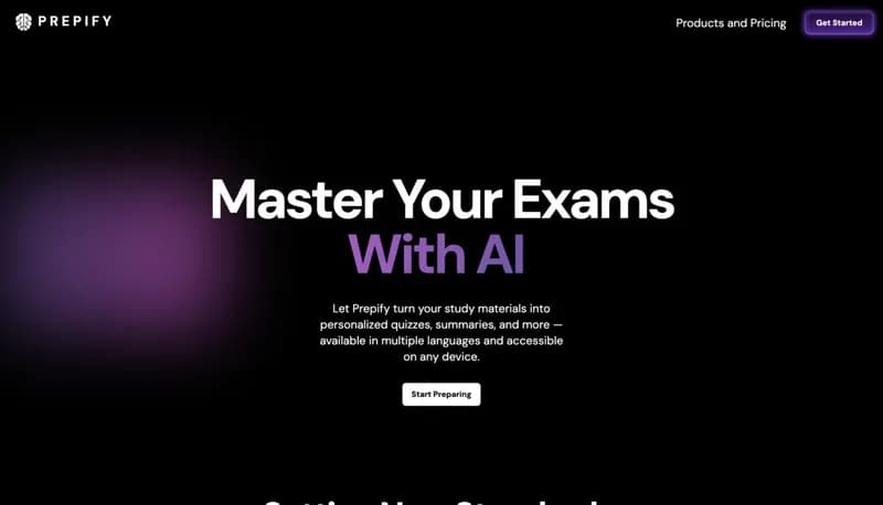 Prepify screenshot
