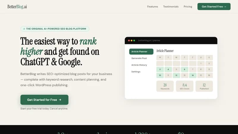 betterblog website