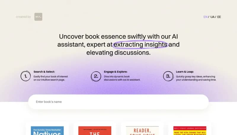 Booknote.ai screenshot