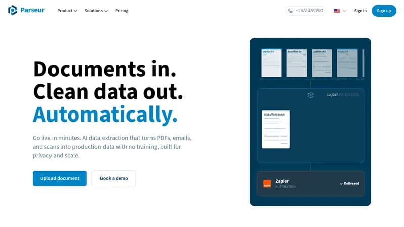 parseur website