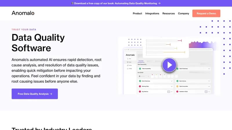 Anomalo screenshot