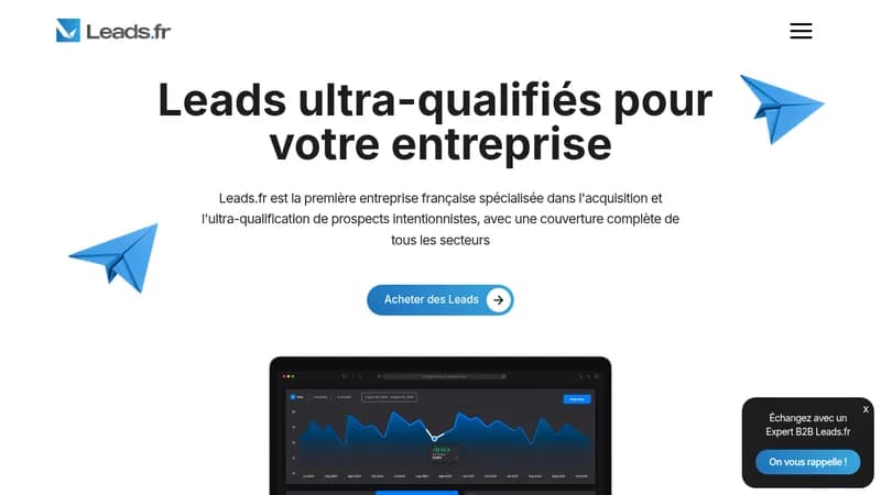 leads.fr website