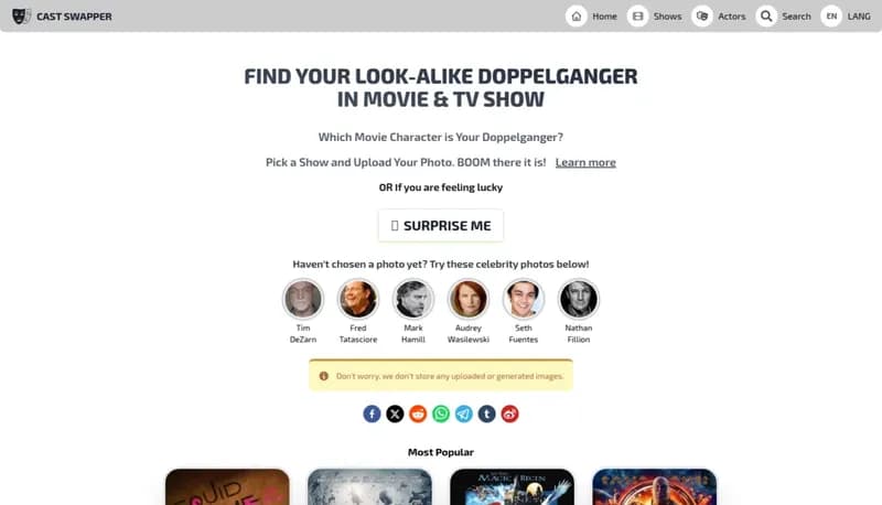 Cast Swapper screenshot