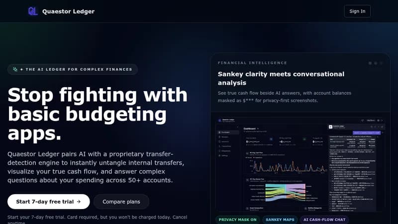quaestor ledger website