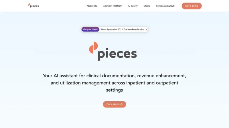 Pieces Technologies screenshot