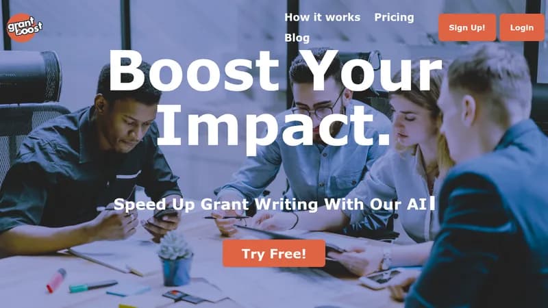 grantboost website