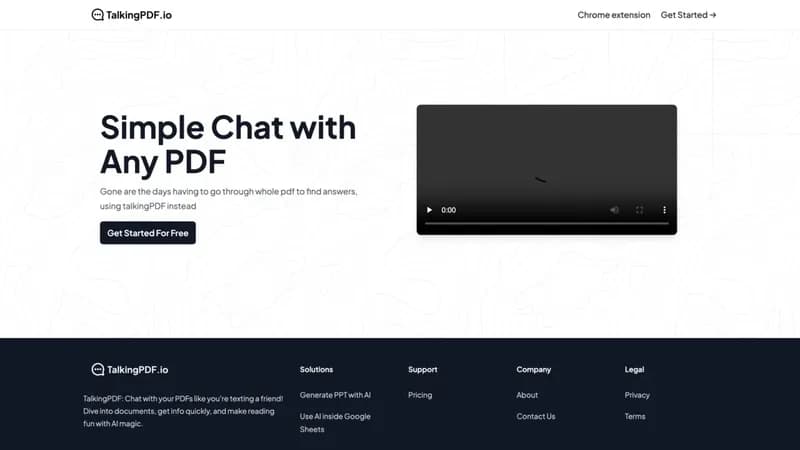 TalkingPDF.io screenshot
