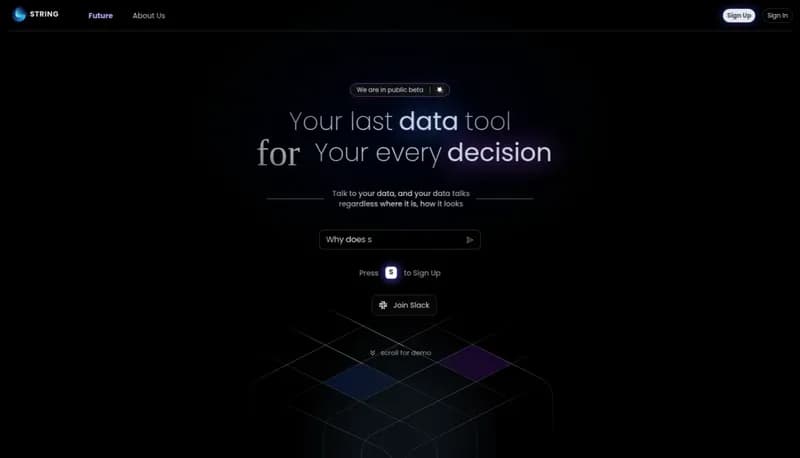 STRING screenshot