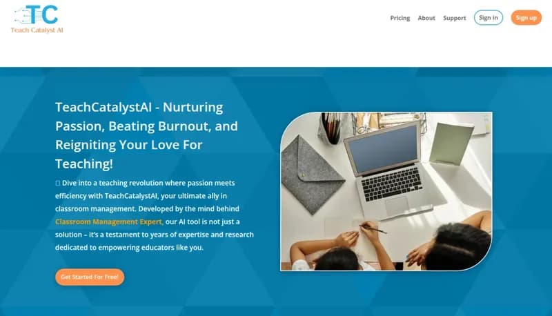 Teach Catalyst AI screenshot
