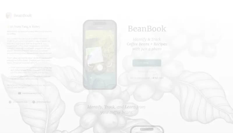 BeanBook App screenshot