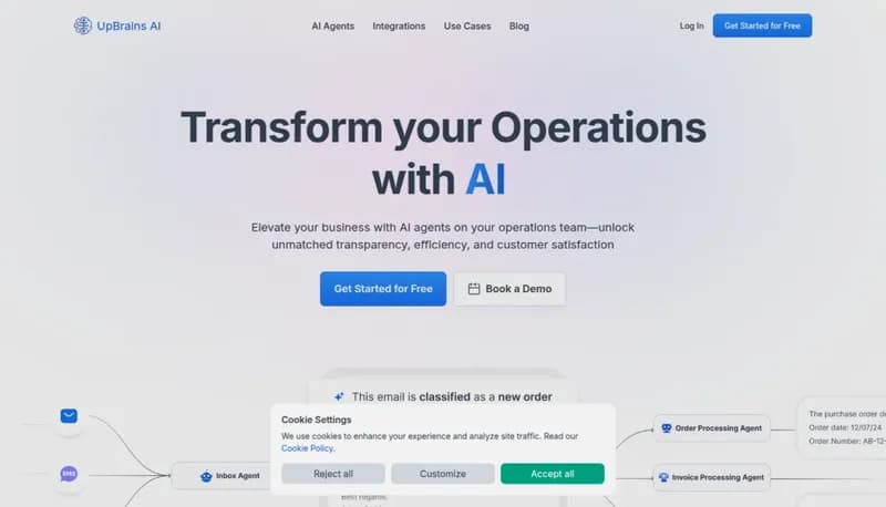 UpBrains AI screenshot