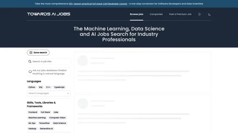 AI Jobs by Towards AI screenshot