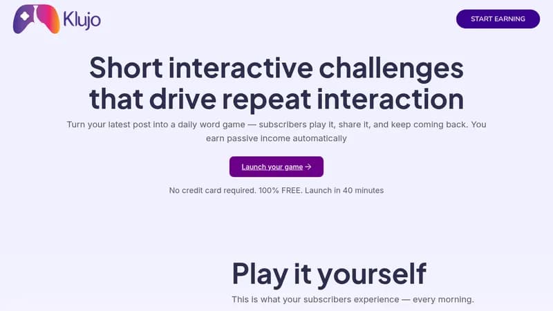 klujo website