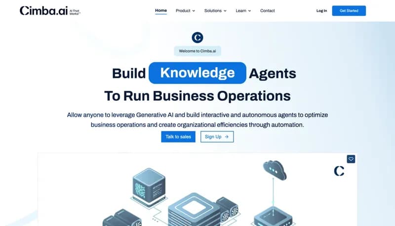 CIMBA screenshot