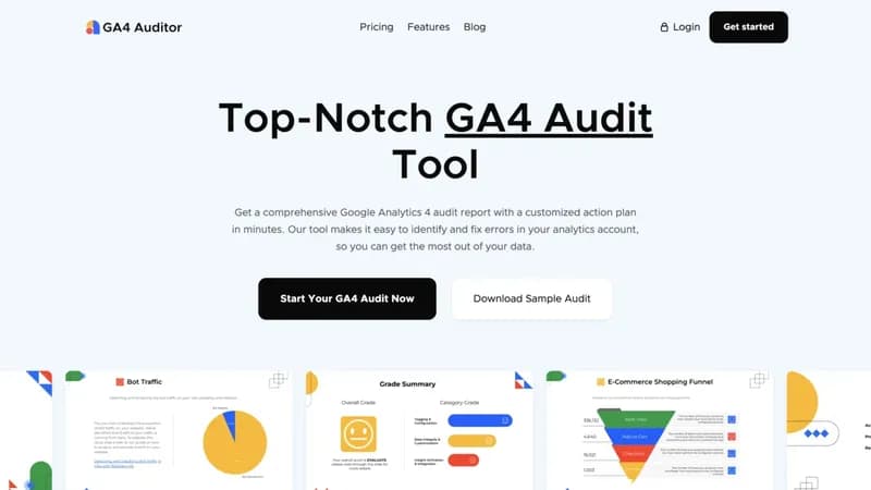 GA4 Auditor screenshot