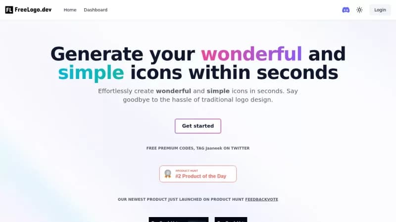 FreeLogo.dev screenshot