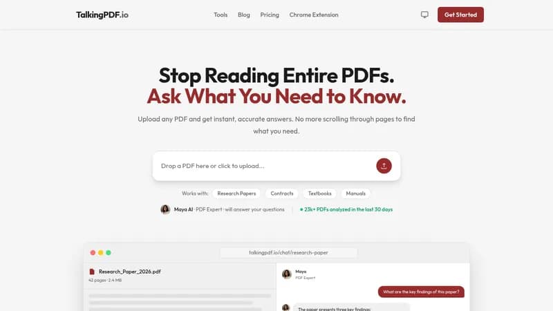 talkingpdf website