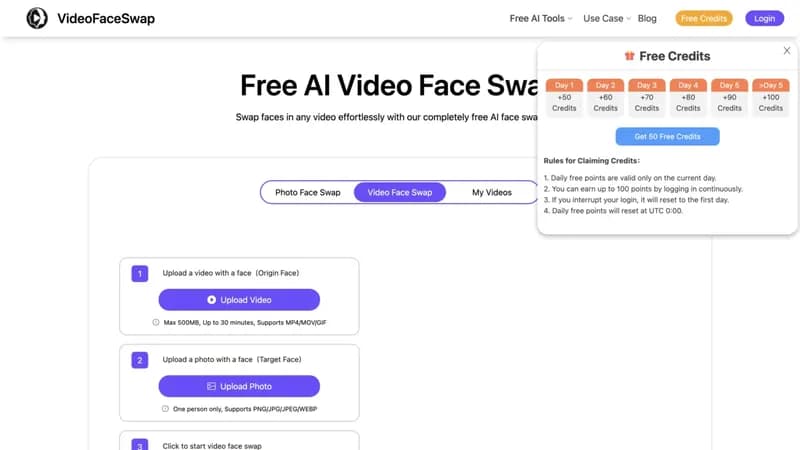AI Video Face Swap screenshot
