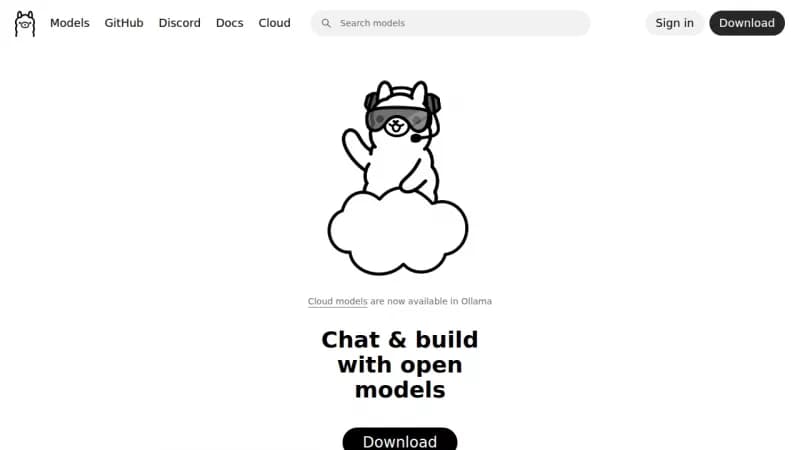 Ollama screenshot