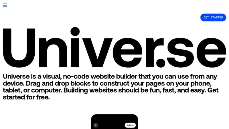 universe website