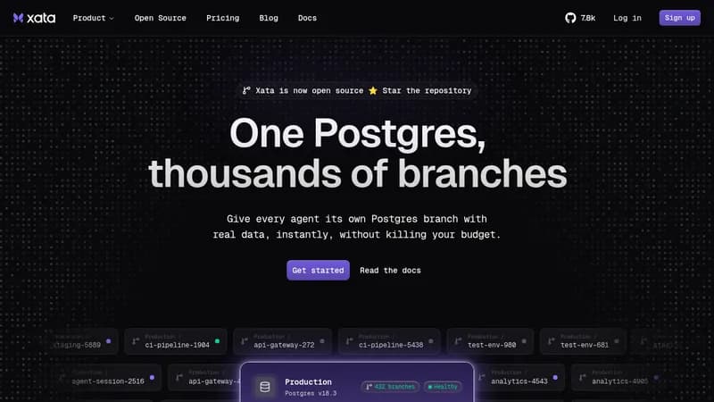 xata website