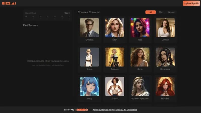 Rizz.AI screenshot