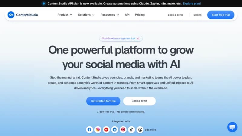 contentstudio website