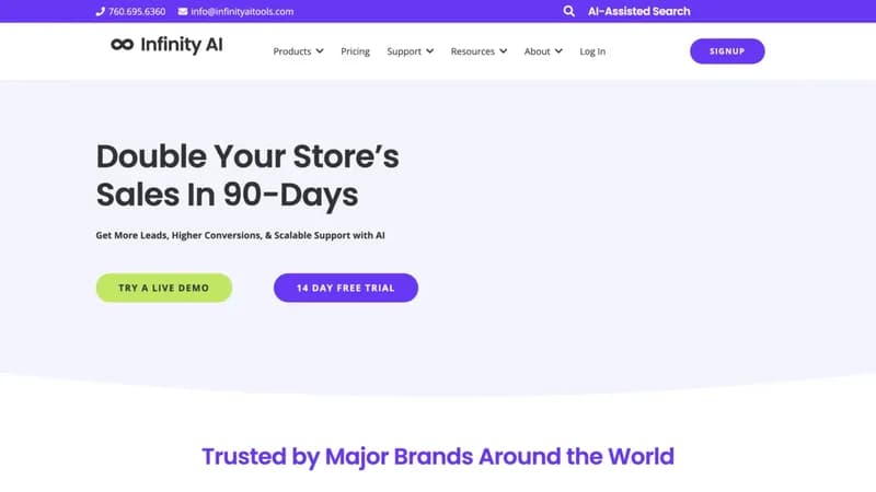 Infinity AI Tools screenshot